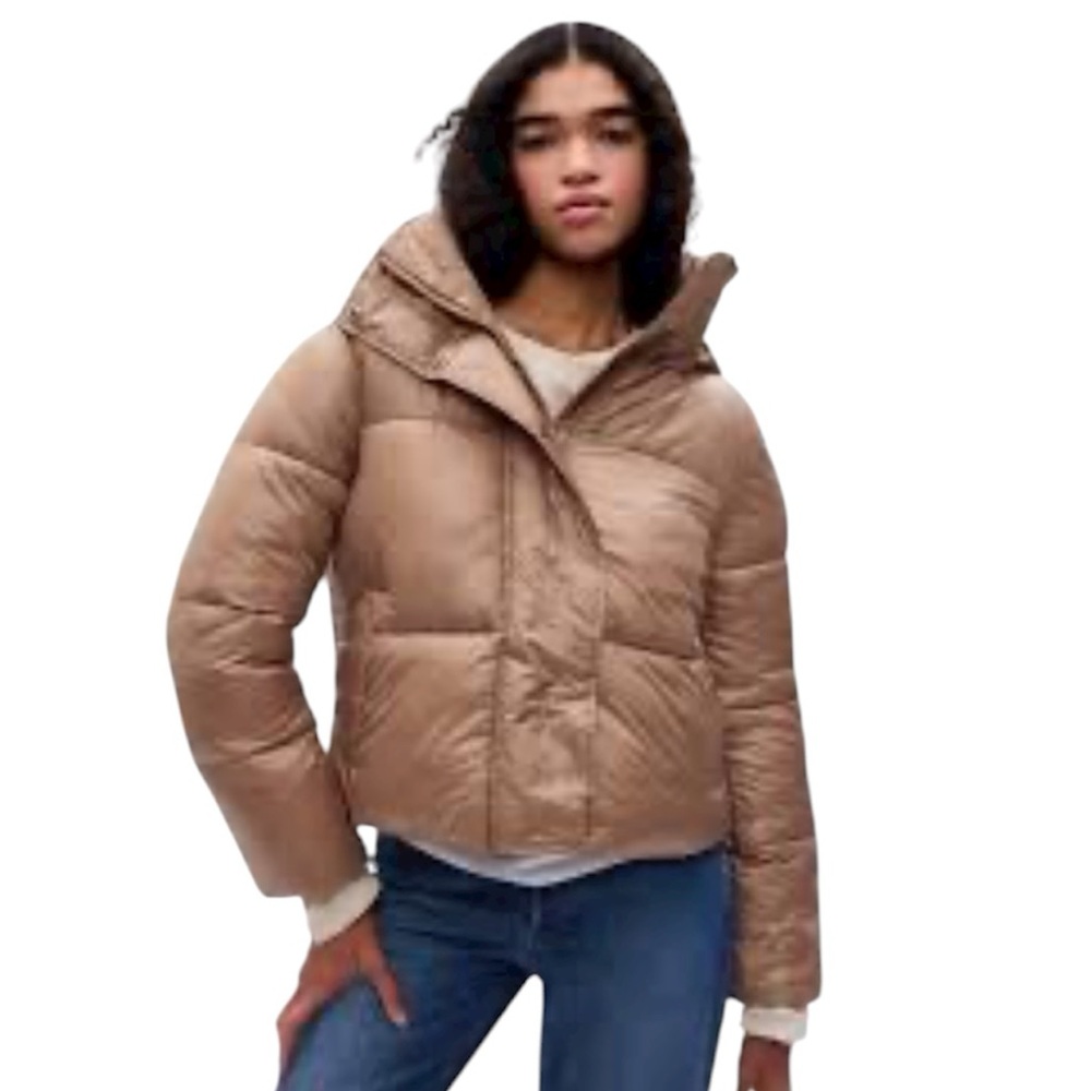 GAP Big Puff Cropped jacket S tall
